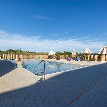 Camping Domaine Saane Et Mer Quiberville Екстериор снимка