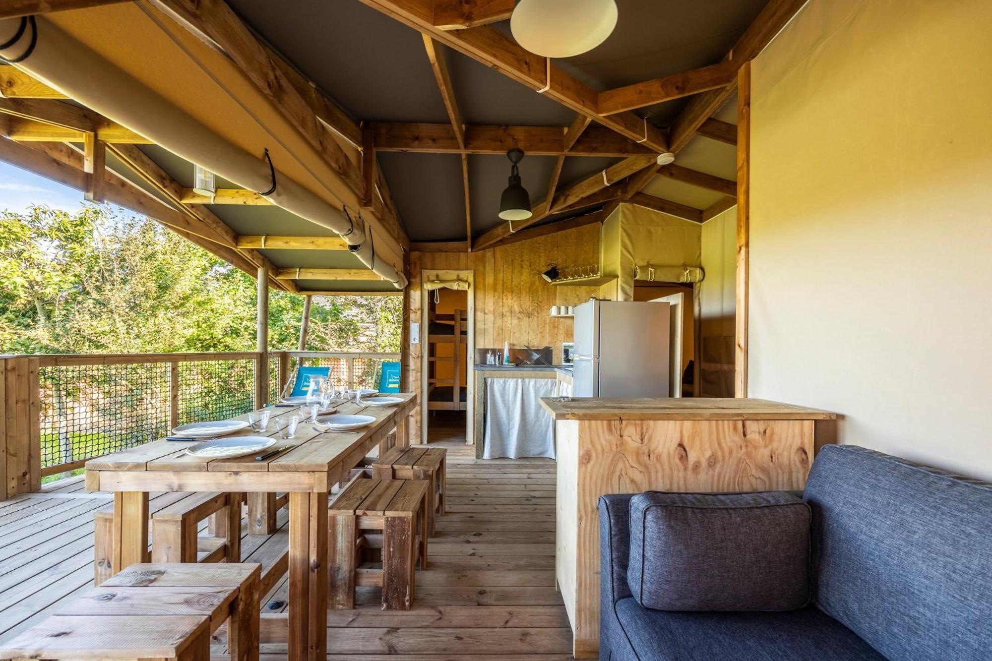 Camping Domaine Saane Et Mer Quiberville Стая снимка