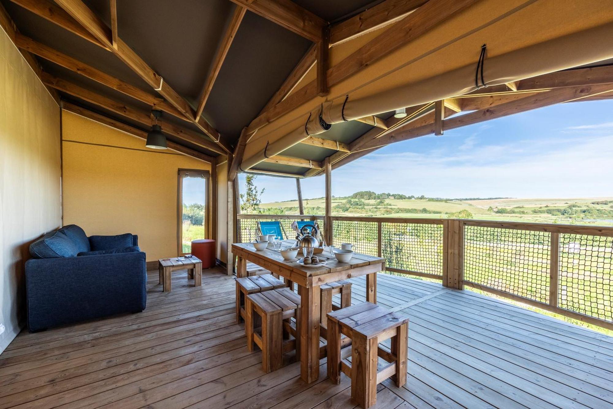 Camping Domaine Saane Et Mer Quiberville Екстериор снимка