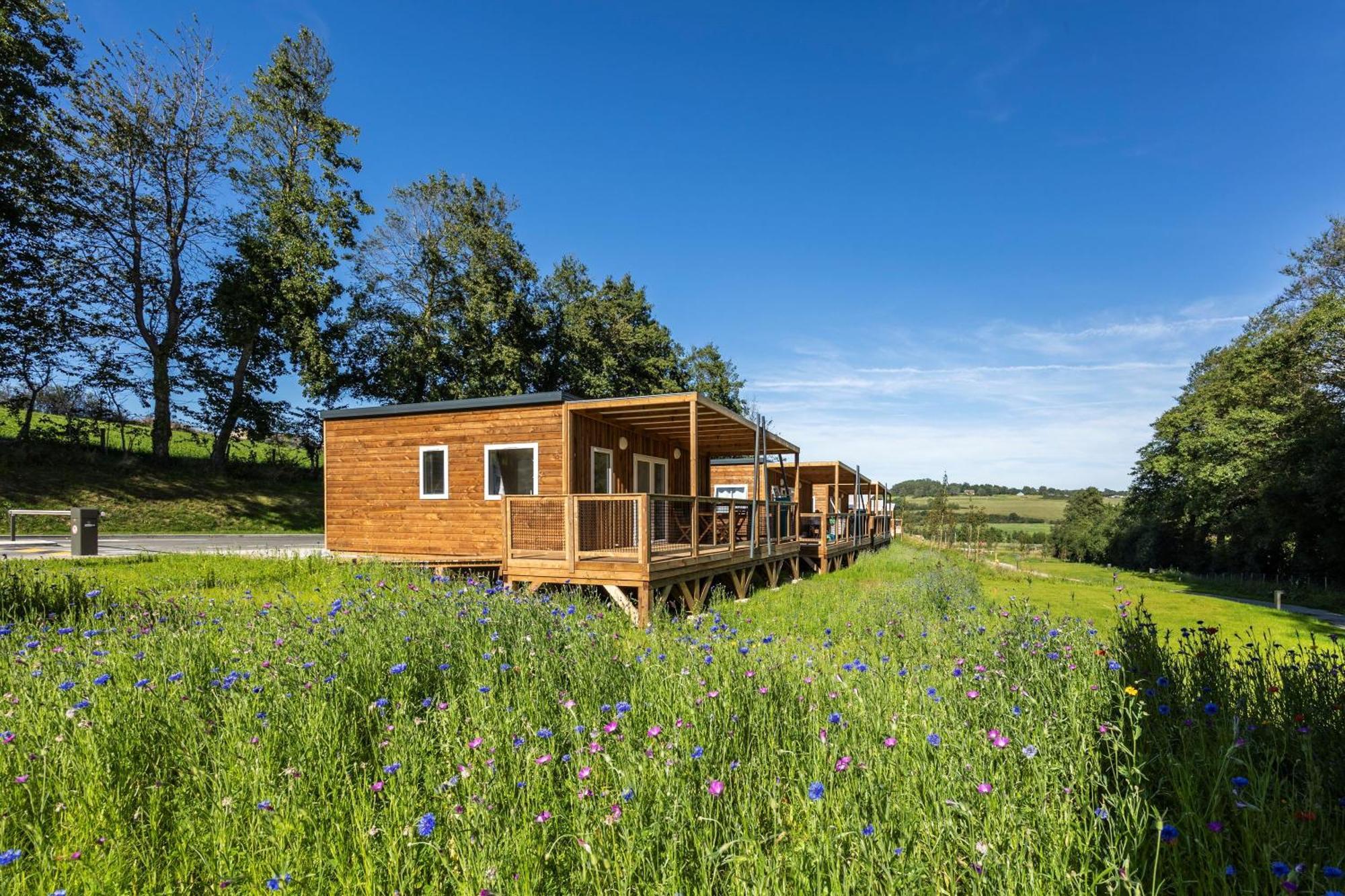 Camping Domaine Saane Et Mer Quiberville Екстериор снимка