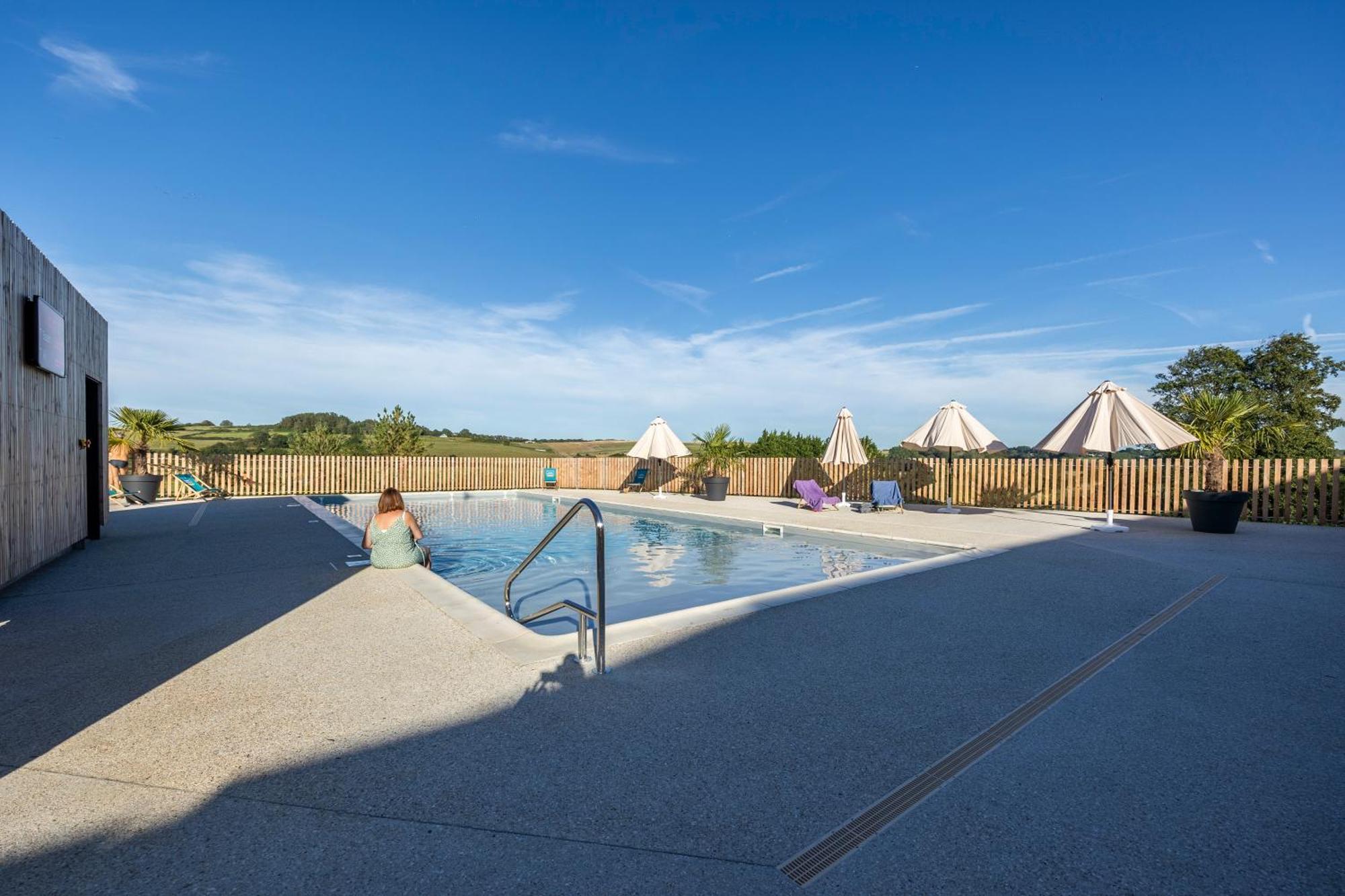 Camping Domaine Saane Et Mer Quiberville Екстериор снимка