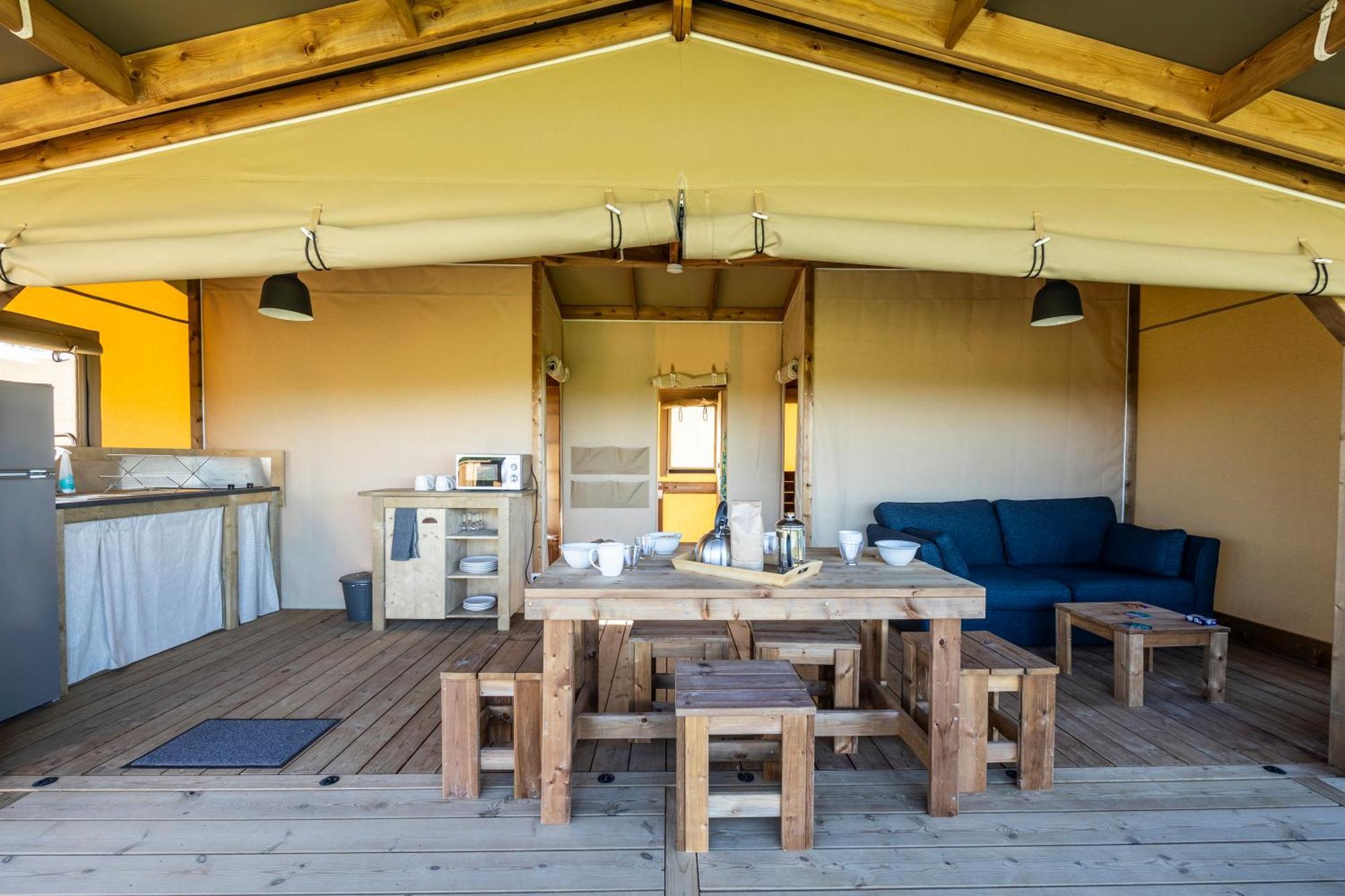 Camping Domaine Saane Et Mer Quiberville Стая снимка
