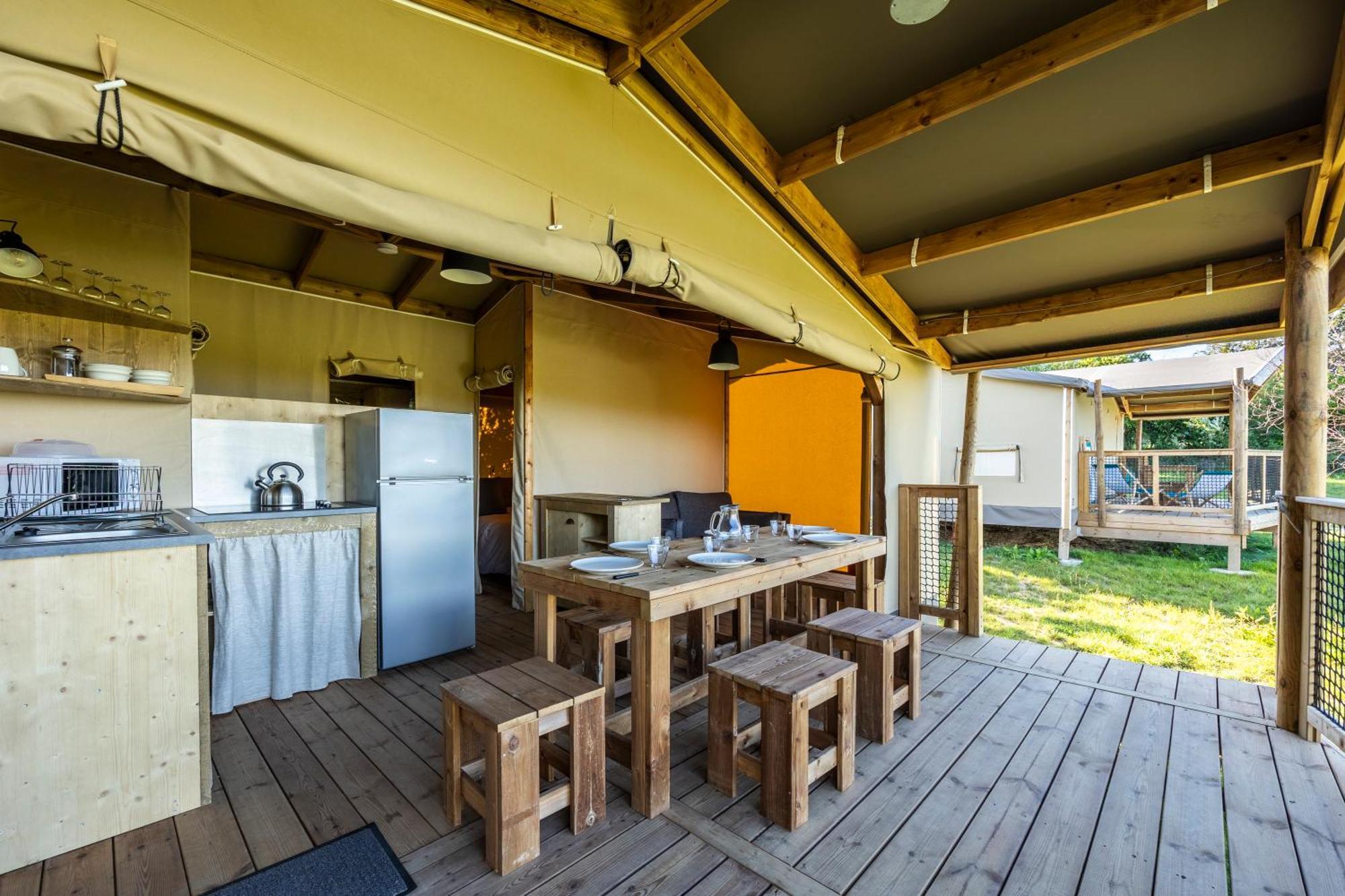 Camping Domaine Saane Et Mer Quiberville Стая снимка