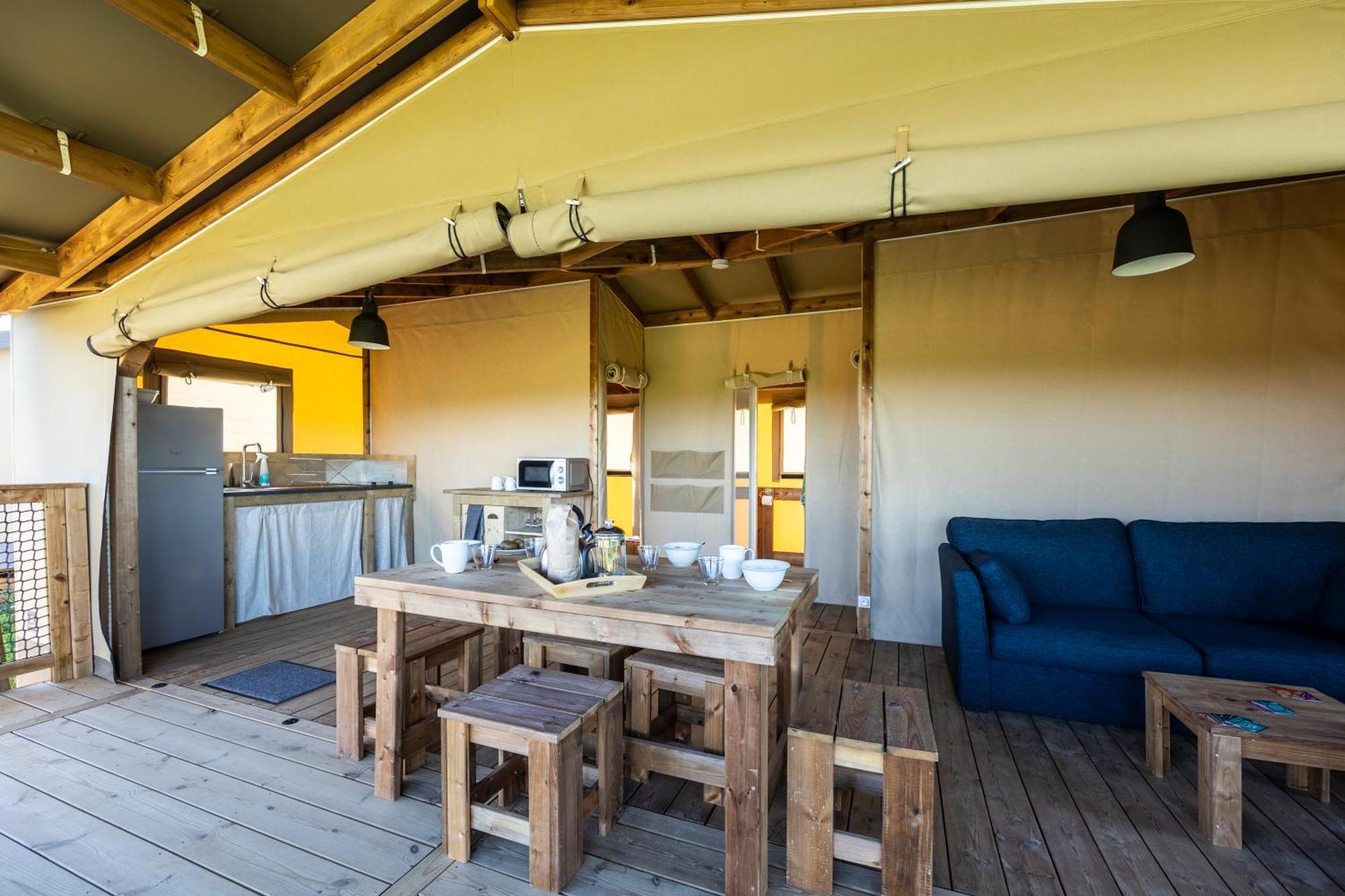 Camping Domaine Saane Et Mer Quiberville Стая снимка