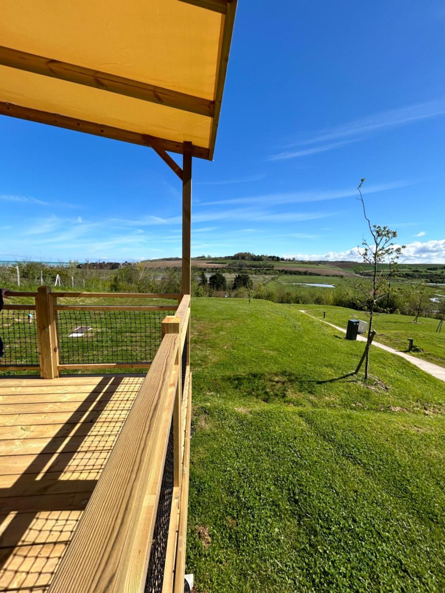 Camping Domaine Saane Et Mer Quiberville Екстериор снимка