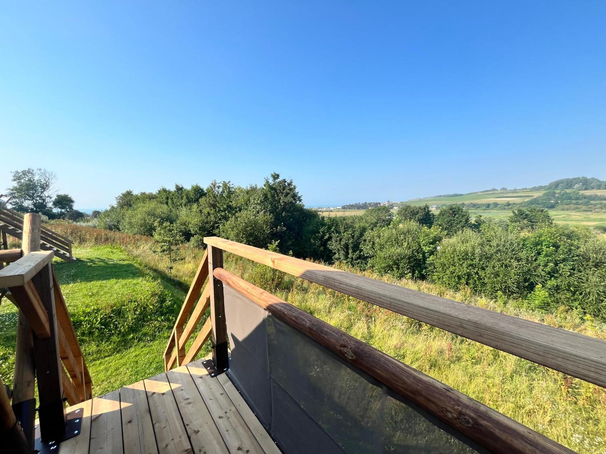 Camping Domaine Saane Et Mer Quiberville Стая снимка